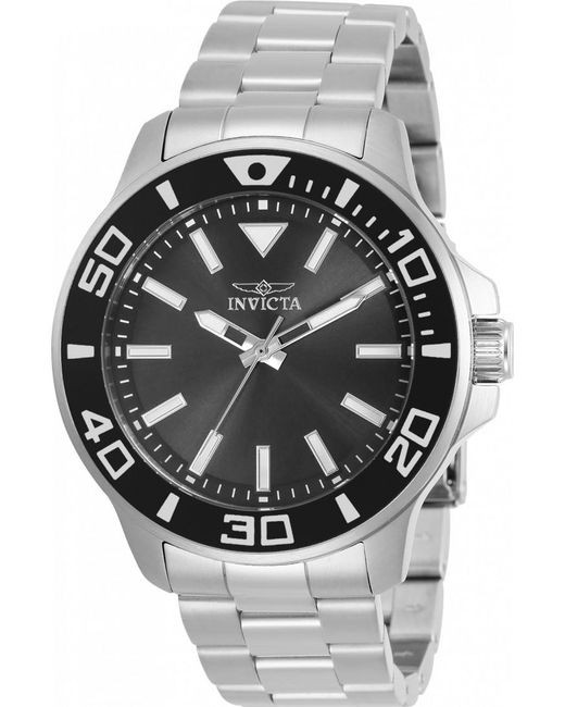 INVICTA WATCH Gray In-30744 Pro Diver Watch for men