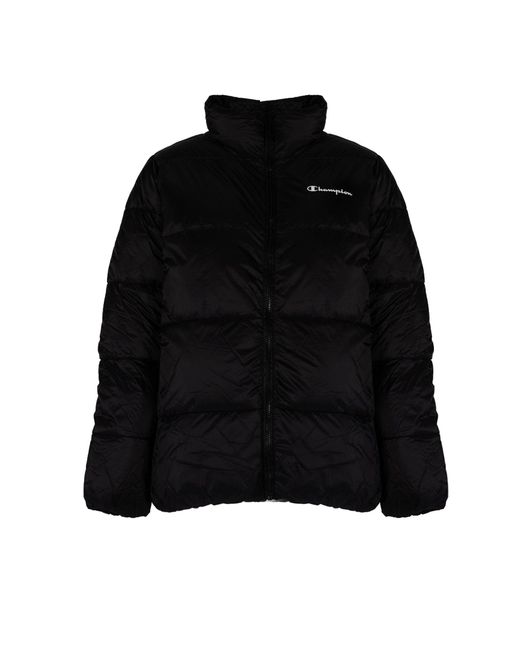 Champion Black Jacket Down Polyamide