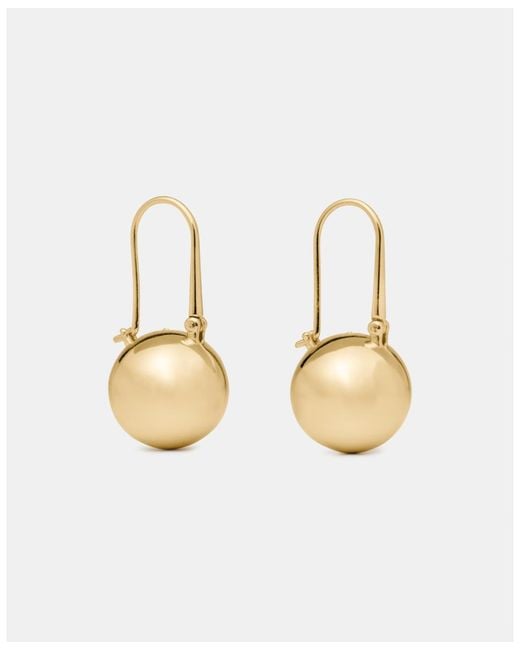 Kate Spade Metallic Dot Drop Huggies