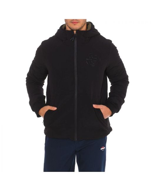 Vuarnet Blue Reversible Jacket With Hood Amf20232 for men