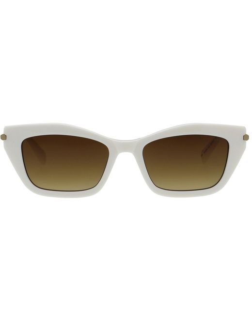 AllSaints Brown Ada Sunglasses for men