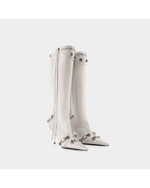 Balenciaga Cagole H90 Laarzen in het White