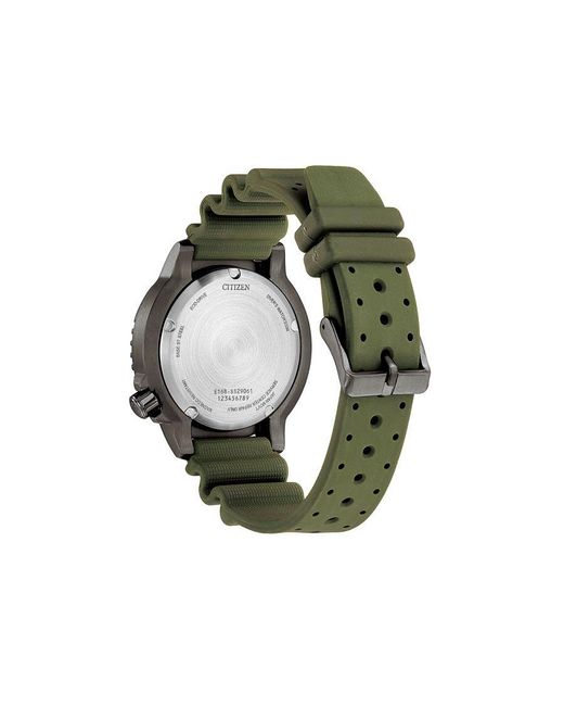Citizen Black Promaster Watch Bn0157-11X Silicone for men