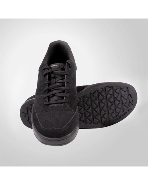 Endura Black Hummvee Flat Shoes for men
