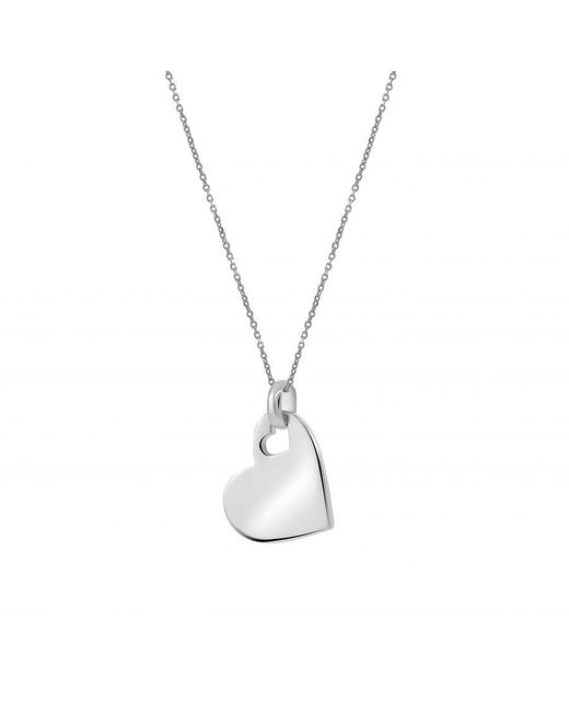 Orphelia Metallic 925 Sterling Pendant With Chain
