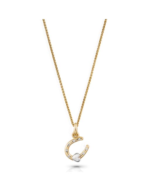 Orphelia Metallic 'Aurora' 925 Sterling Set: Chain-Pendant + Earrings