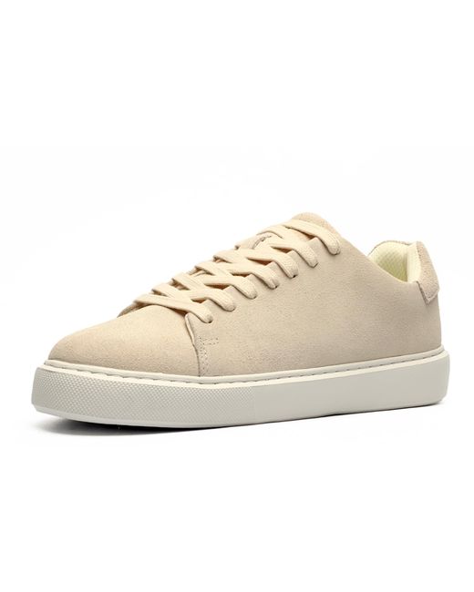 Jack & Jones Black Stockholm Suede Leather Trainers for men