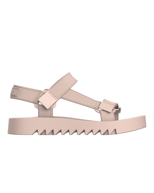Melissa Pink Flowing Papete/ Sandal