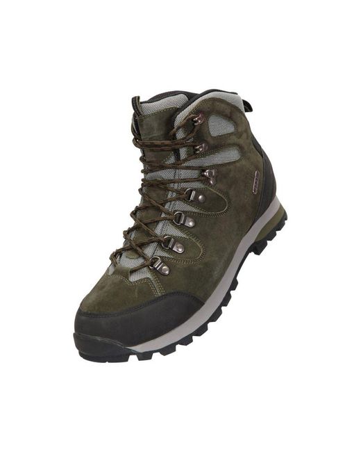 Mountain Warehouse Gray Extreme Excursion Suede Walking Boots () for men