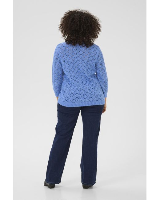Kaffe Pullover Regular Fit in het Blue