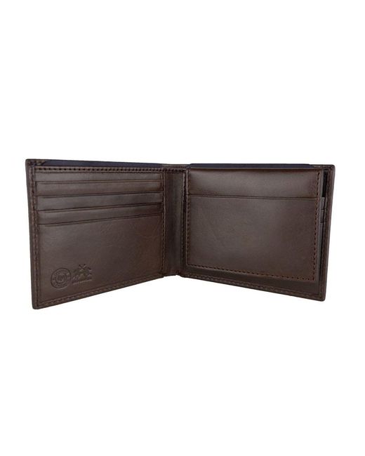 La Martina Brown Leather Wallet for men