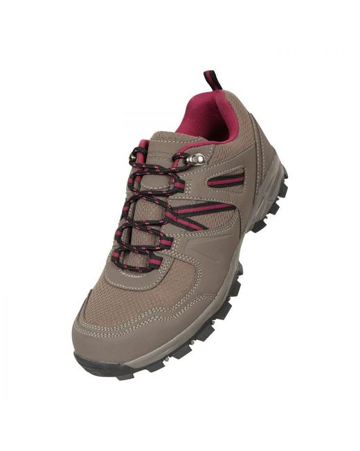 Mountain Warehouse Mcleod Wide Walking Shoes in Brown | Lyst UK