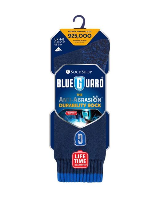 blueguard Blue Ladies Heavy Duty Work Socks For Steel Toe Boots for men