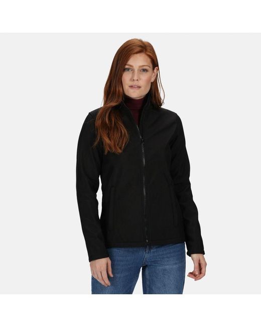 Regatta Black Standout /Ladies Ablaze Printable Soft Shell Jacket