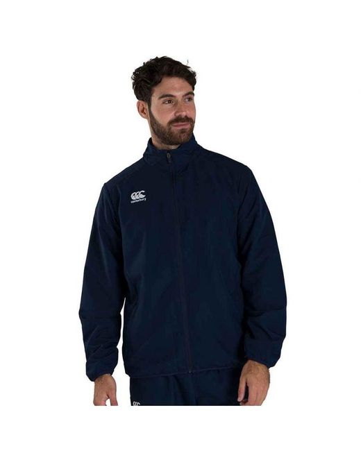 Canterbury Blue Club Track Jacket for men