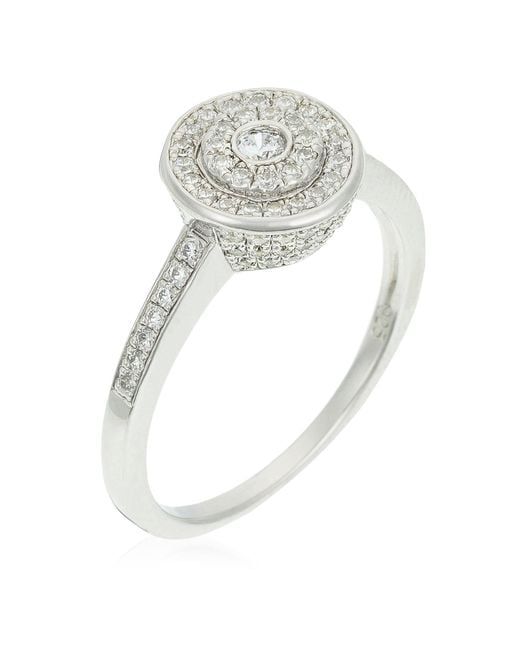 Orphelia White 925 Sterling Ring