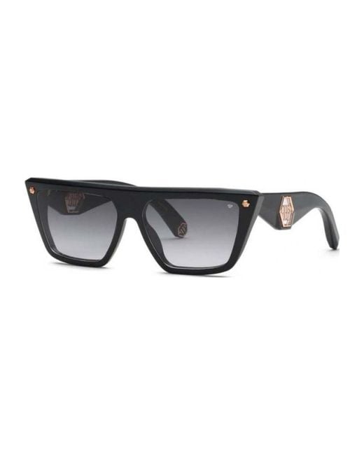 Philipp Plein Black Spp172S 53 0700 Sunglasses