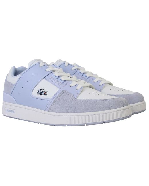 Lacoste Blue Court Cage 124 2 Trainers