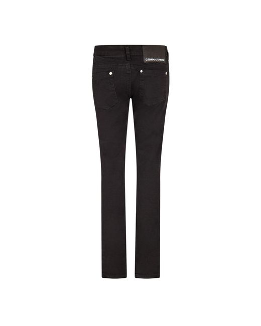 Criminal Damage Black Ripper Skjn for men