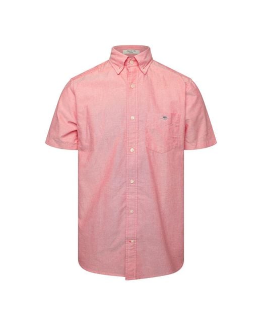 Gant Pink Reg Classic Oxf for men