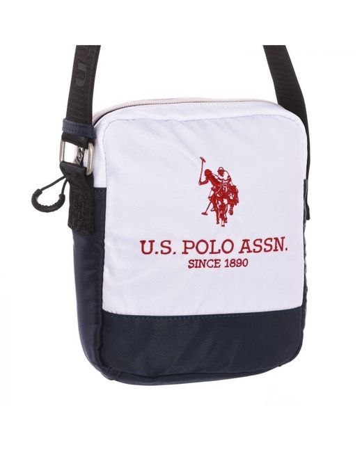 U.S. POLO ASSN. White Biunb4860Mia Shoulder Bag for men