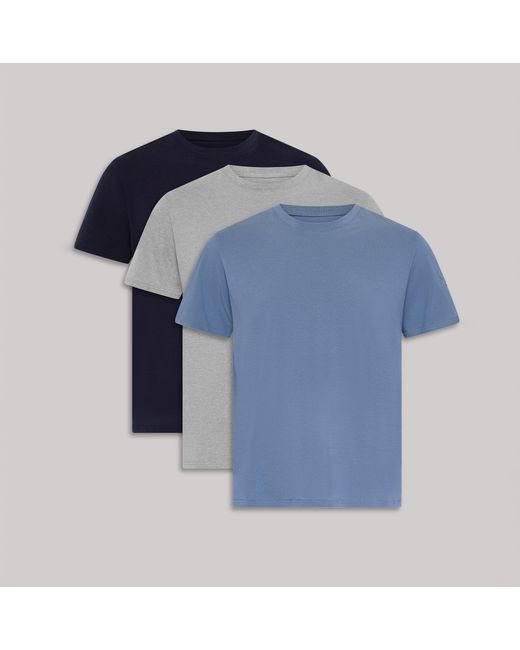 Ted Baker Blue 3-Pack Crew Neck T-Shirts & Tank Tops Mix for men