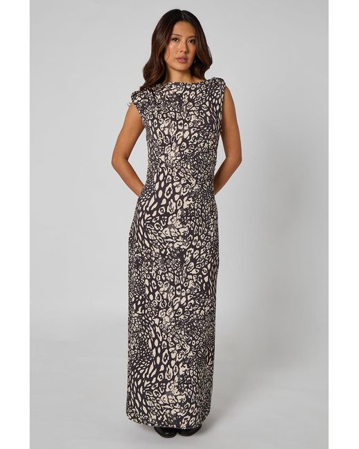 Urban Bliss Black Spot Bandeau Maxi Dress