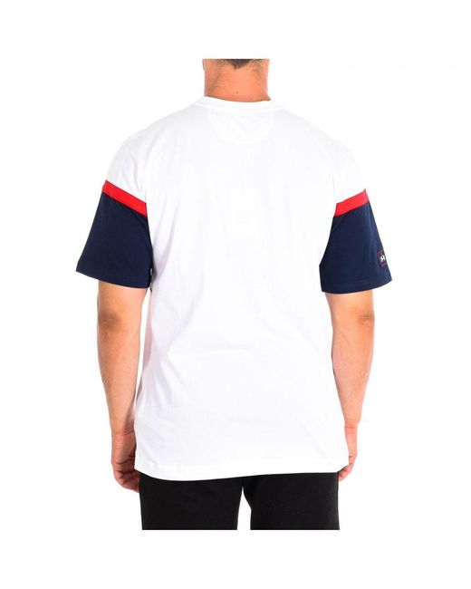 La Martina T-shirt Met Korte Mouwen Tmr317-js206 in het White voor heren