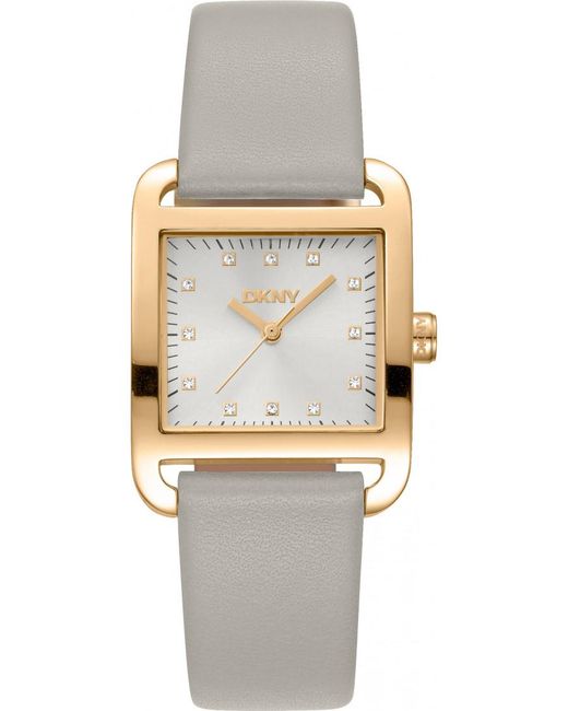 DKNY Gray Dk1L004L0025 Ladies City Watch