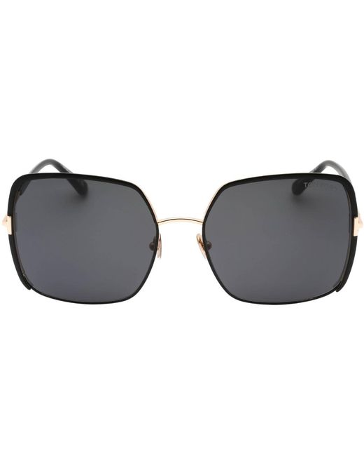 Tom Ford Gray Raphaela Sunglasses