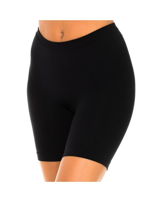 Intimidea Black Seamless Short Hip And Buttock Girdle 410135
