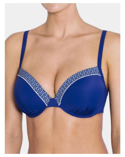Sloggi Blue Swim Aqua Essentials Bikini Top