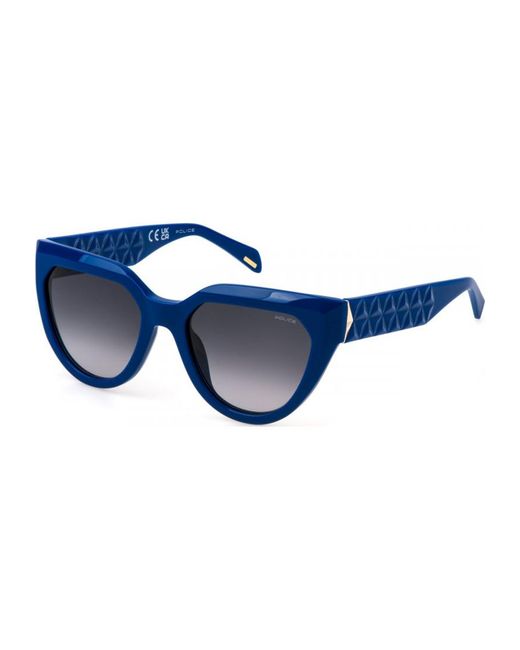 Police Blue Spln61 54 0V15 Sunglasses