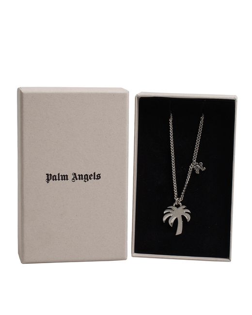 Palm Angels Natural Necklace With Tree Pendant Pwob089F23Mat0017272