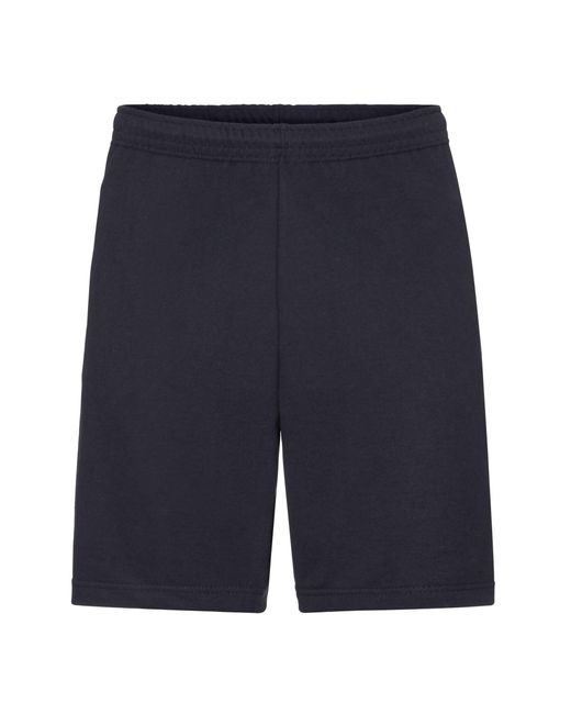 Fruit Of The Loom Blue Adult Lightweight Shorts (Deep)