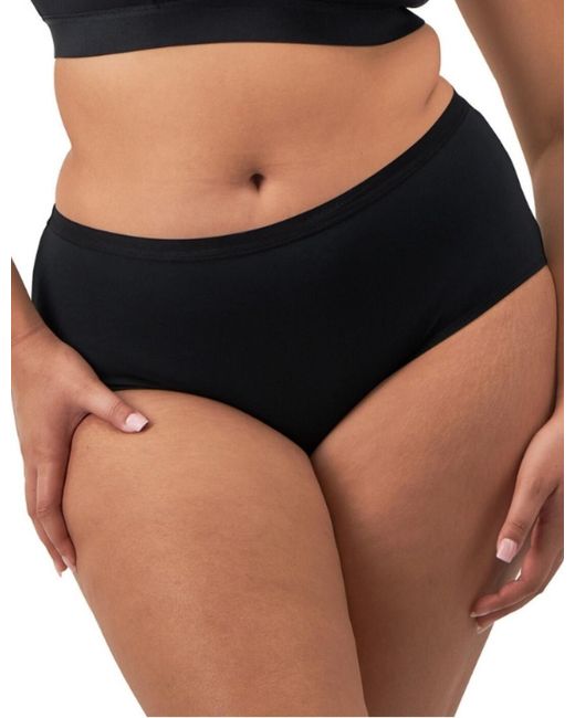 Elomi Black 301480 Downtime Shorty Brief