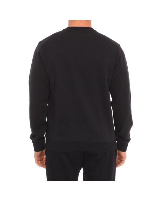 Philipp Plein Fipsg601 Sweater Met Lange Mouwen En Ronde Hals in het Black voor heren