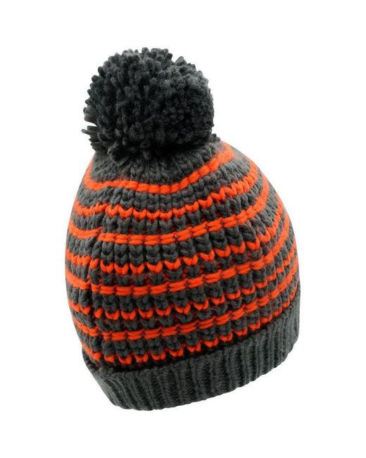 Dare 2b Orange Elite Headstart Soft Fleece Lined Beanie Hat for men