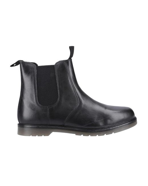 Amblers Safety Black Colchester Boots for men