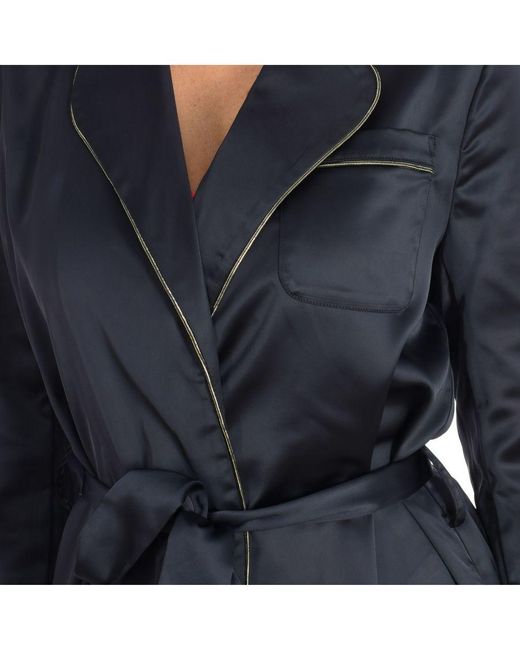 Benetton Black Long Sleeve Jacket With Bow Closure 2Wr25K1T4
