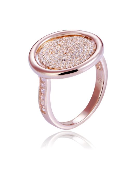 Orphelia Pink 925 Sterling Ring