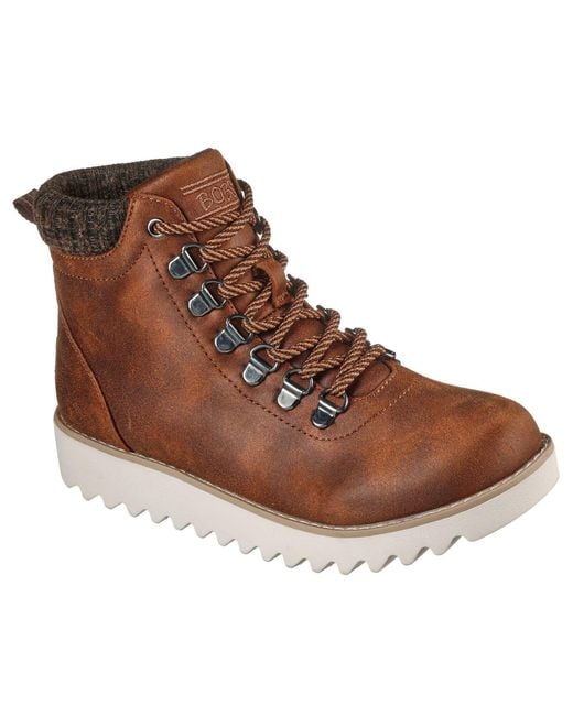 Skechers Brown Mountain Kiss Boots
