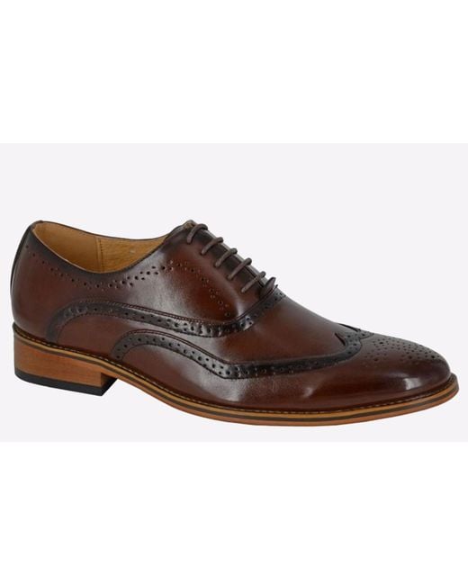 Goor Brown Jurupa Brogues for men