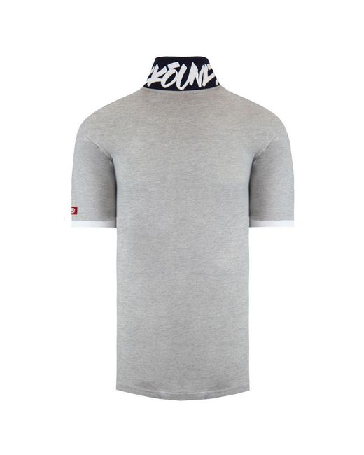 Ecko' Unltd Gray Untld. Midliner Marl Polo Shirt for men