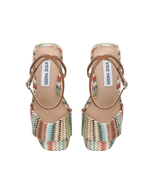 Steve Madden Natural Outright Multi Heels