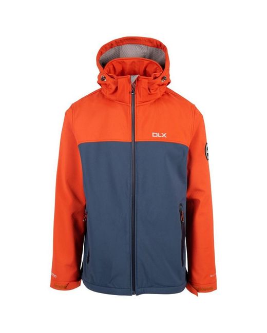 Trespass Orange Moyler Dlx Soft Shell Jacket (Burnt) for men