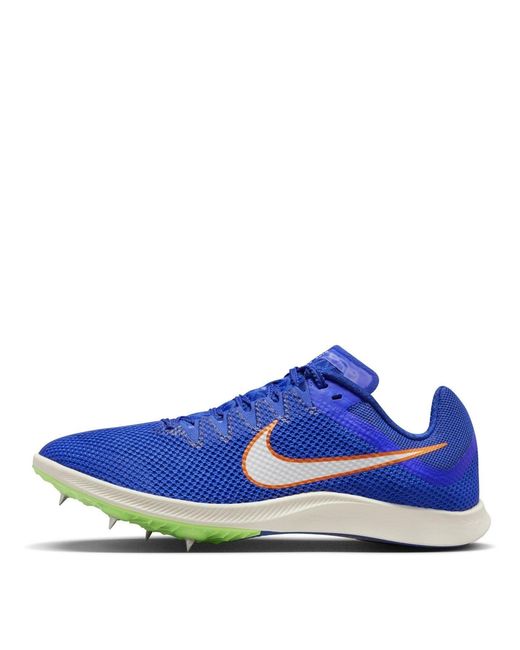 Nike Blue Zoom Rival Distance Track And Field Spikes for men