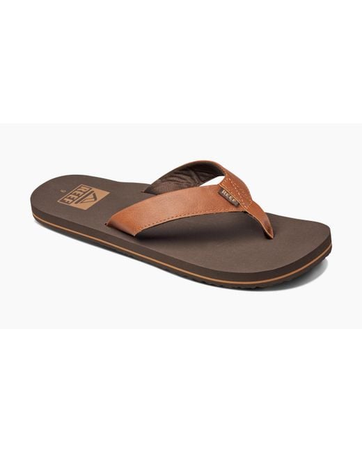 Reef Black Twinpin Sandals for men