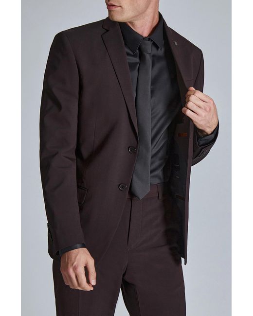Ted Baker Black Slim Fit Suit Jacket for men