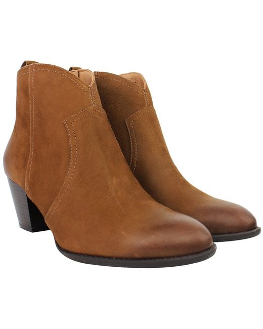 Vionic Brown Upright Raina Heeled Boots Leather